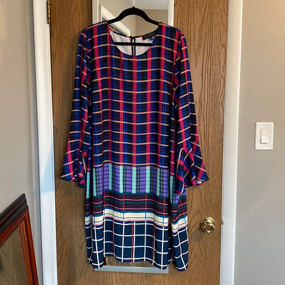 Eloqu11 Gorgeous Colorful Dress!!  Sz 22